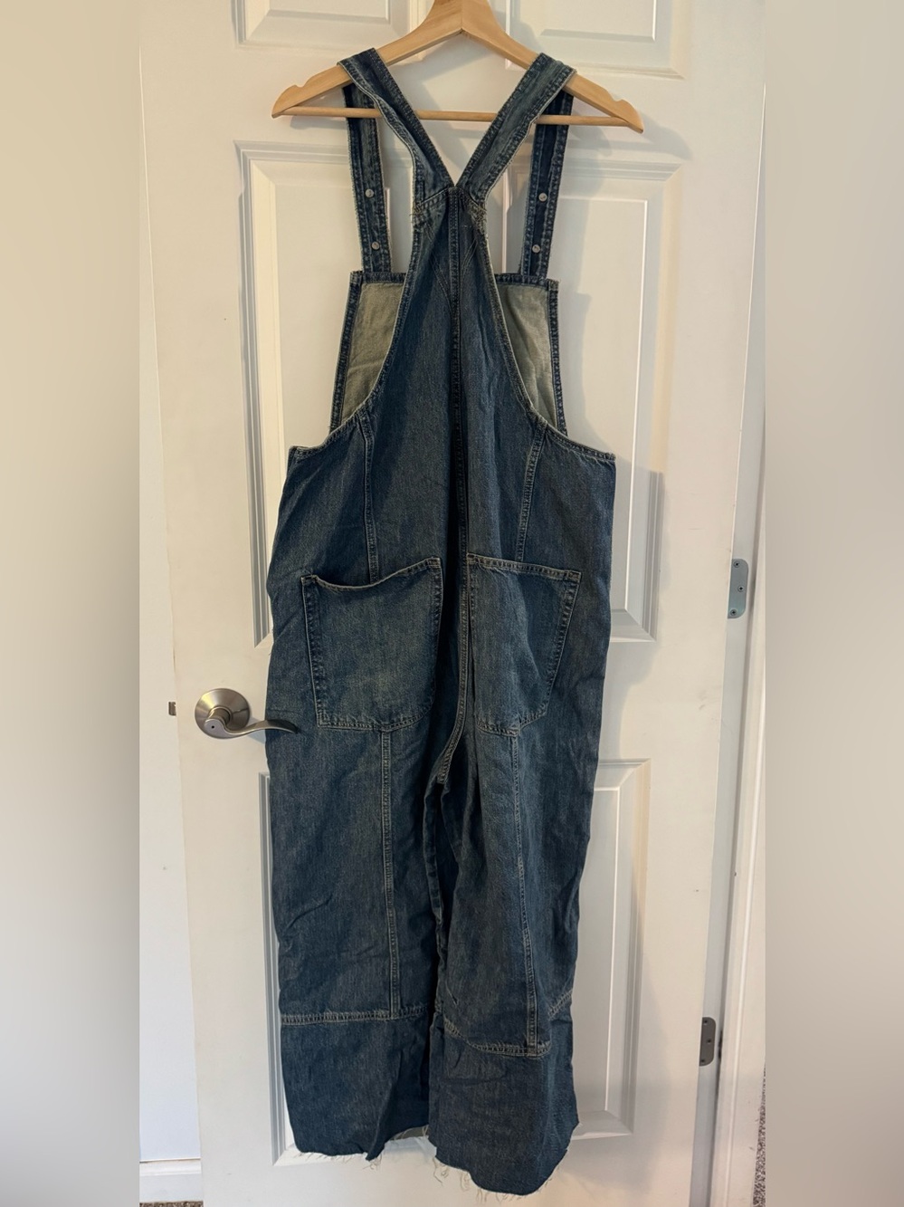 NEW We The Free Rambler overalls wide barrel leg Free People - Picture 7 of 7